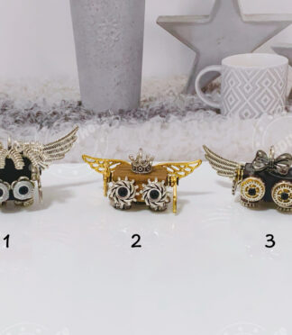 Steampunk Wooden Robot with Brass Gears Steampunk Wooden Robot with Brass Gears