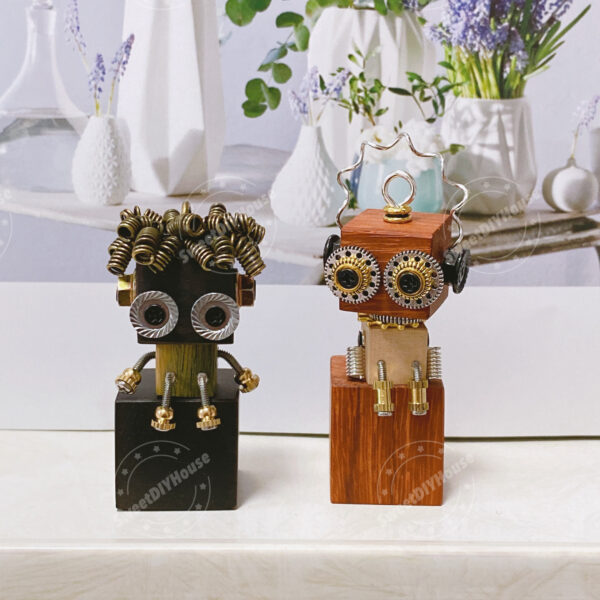 Steampunk Robot Art