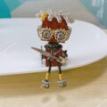 Custom Steampunk Mechanical Robot Figurine