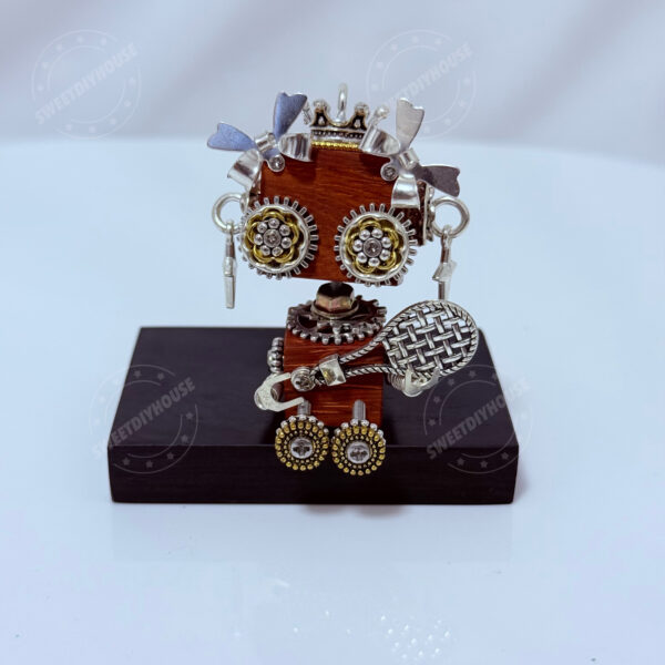 Steampunk robot lamp Steampunk robot lamp